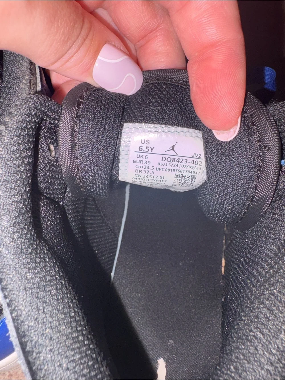 Jordan signs wear